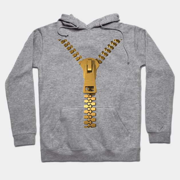 Giant zipper hoodie on sale